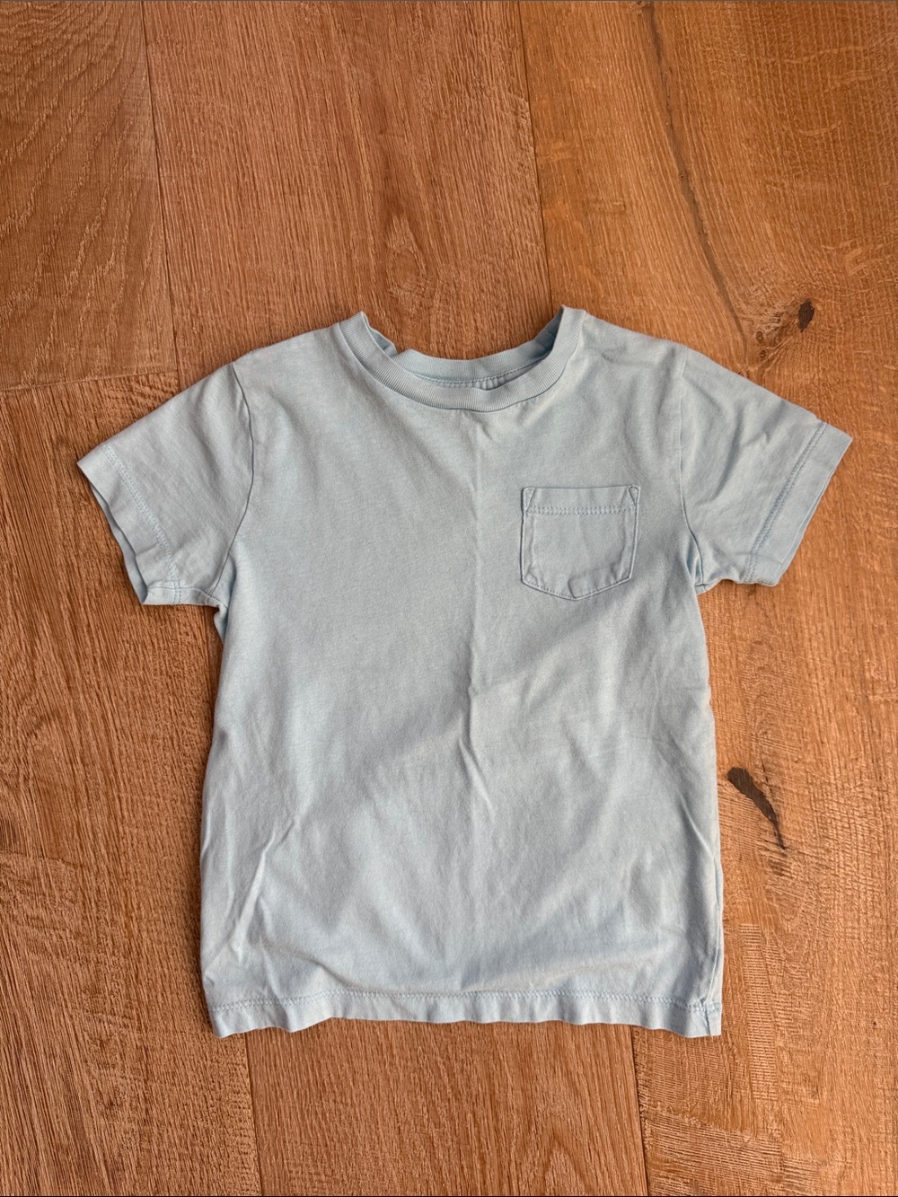 Crewcuts Light Blue Pocket Tee for Kids